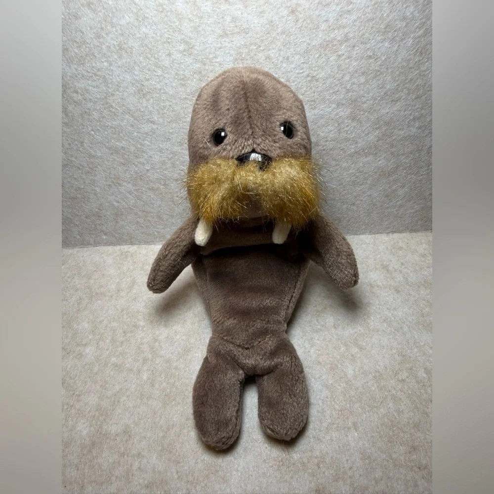 Vintage Rare Ty Beanie Babies Jolly The Walrus Plush Kids Toy 1996
